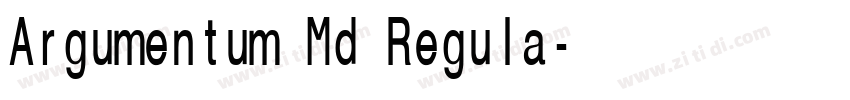 Argumentum Md Regula字体转换